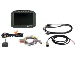 AEM CD-5G Carbon Flush Digital Dash Display with Internal GPS and Antenna