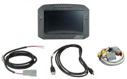 AEM CD-7 Carbon Flush Digital Dash Display with 7-Inch Full-Color Screen and Programmable LEDs