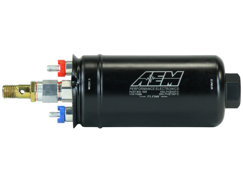 AEM 400LPH Metric High Flow Inline Fuel Pump