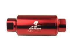 Aeromotive Red -10AN In-Line 10 Micron Fuel Filter with Microglass Element