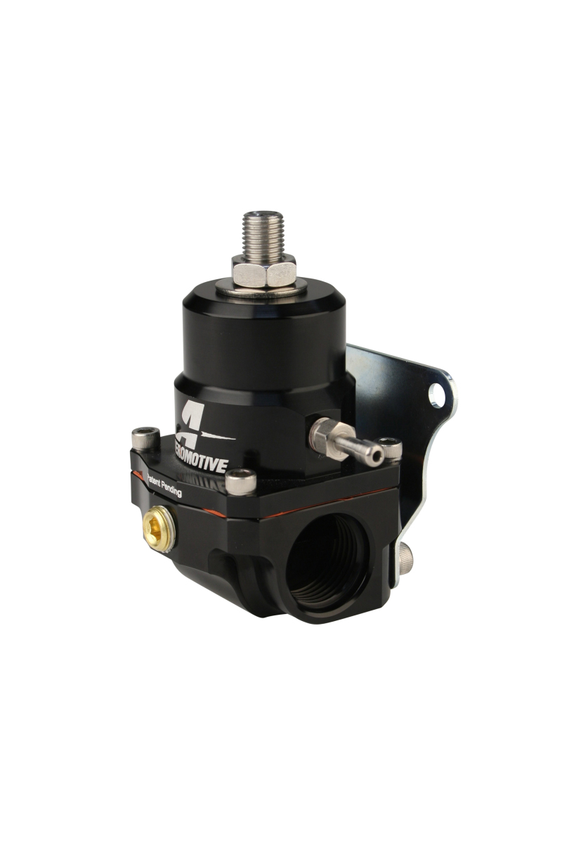 Aeromotive Black A1000 Gen II EFI Fuel Pressure Regulator with Dual -10 Inlets and -6 Return