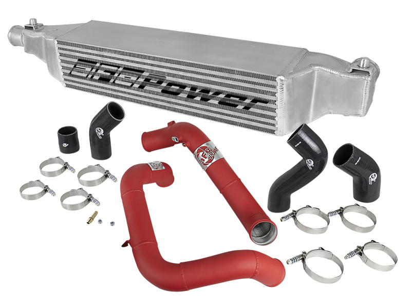 aFe 16-21 Civic 1.5T BladeRunner GT Series Intercooler Kit with Red Tubes