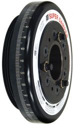 ATI D-Series Aluminum Harmonic Damper 7.074-Inch Diameter and 10% Underdrive Crank Pulley