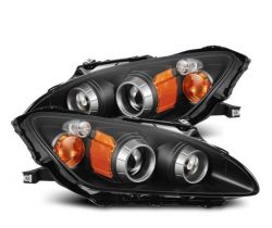 AlphaRex 99-09 S2000 Black LUXX-Series Projector LED Headlights