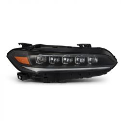 AlphaRex 22-25 Civic Black Nova Series LED Headlights