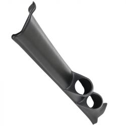 AutoMeter 88-91 Civic/CRX Full Length Dual Gauge Mount A-Pillar Pod