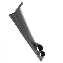 AutoMeter Black 92-95 Civic Coupe Dual Gauge Pillar Pod