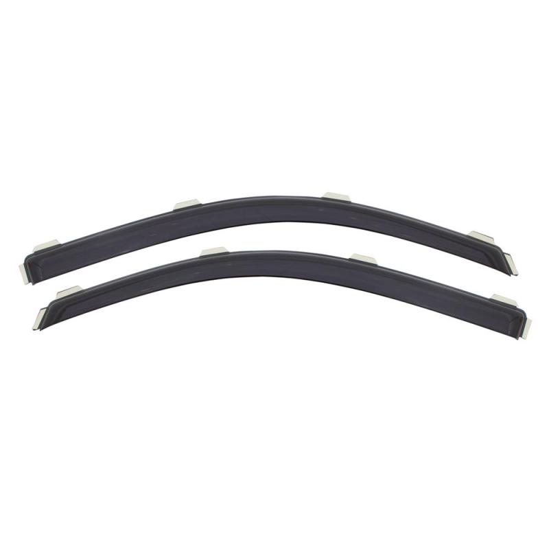 AVS 16-20 Civic Coupe Smoke In-Channel Ventvisor Side Window Deflectors