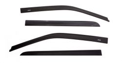 AVS 11-17 Odyssey Smoke In-Channel Ventvisor Front and Rear Window Deflectors