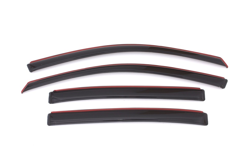AVS 13-17 Accord Sedan Smoke In-Channel Ventvisor Front and Rear Window Deflectors