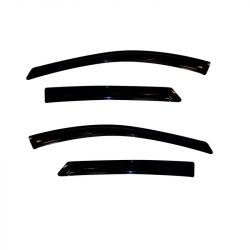 AVS 17-25 Ridgeline Smoke 4-Piece Ventvisor Outside Mount Window Deflectors
