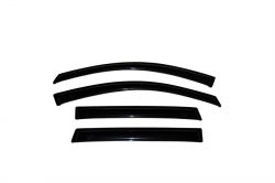 AVS 02-06 CR-V Smoke Ventvisor Outside Mount Front and Rear Window Deflectors