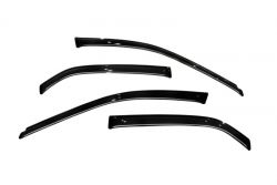 AVS 98-02 Accord Sedan Smoke Ventvisor Outside Mount Window Deflectors