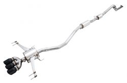 AWE Tuning 17-21 Civic Type R Touring Edition Exhaust with Diamond Black Tips and Front Pipe