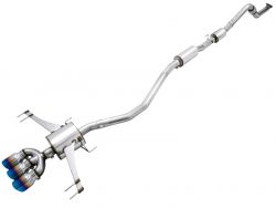 AWE Tuning 17-21 Civic Type R Touring Edition Exhaust with DualPhase Mid Pipe and Vapor Blue Tips