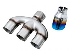 AWE Tuning 17-20 Civic Si Dual-to-Triple Vapor Blue Tip Conversion
