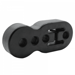 BLOX Racing Black 12mm Universal 4-Hole Exhaust Hanger