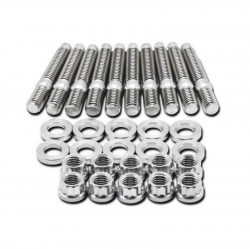 BLOX Racing 10 Piece Set M8x1.25 45mm Length Manifold Stud Kit