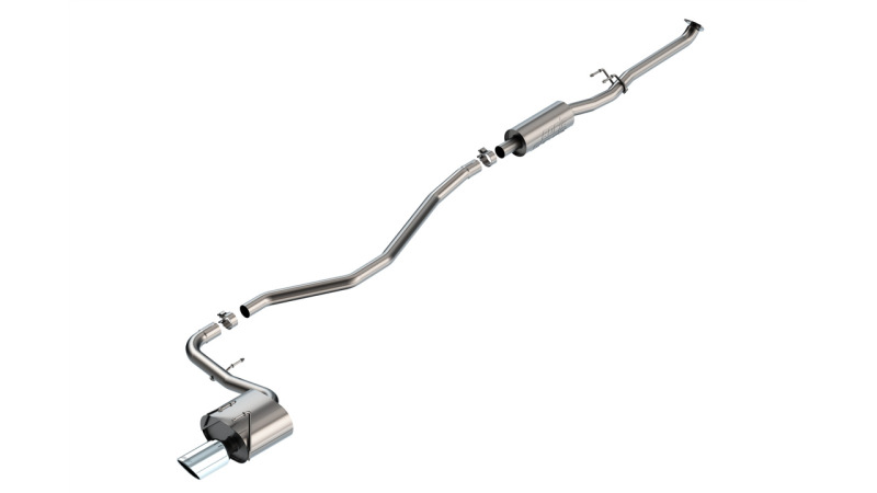 Borla 22-25 Civic Sport 2.0L S-Type Cat-Back Exhaust System with Bright Chrome Tip