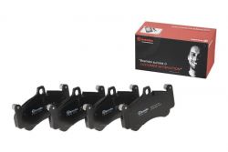 Brembo 05-12 Acura RL OE Premium NAO Ceramic Rear Brake Pads