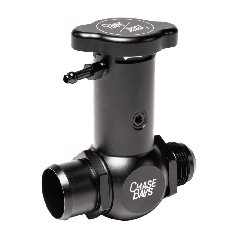 Chase Bays -16AN Raised Inline Filler Neck with Cap
