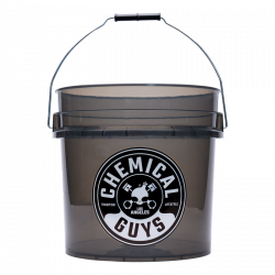 Chemical Guys 12-Pack Case 4.5 Gallon Smoked Black Heavy Duty Detailing Bucket