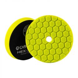 Chemical Guys 12-Pack Case Yellow 5.5in Hex-Logic Quantum Heavy Cutting Pad