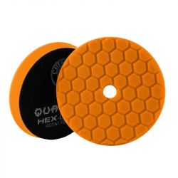Chemical Guys 12-Pack Case 5.5in Orange Hex-Logic Quantum Medium-Heavy Cutting Pad