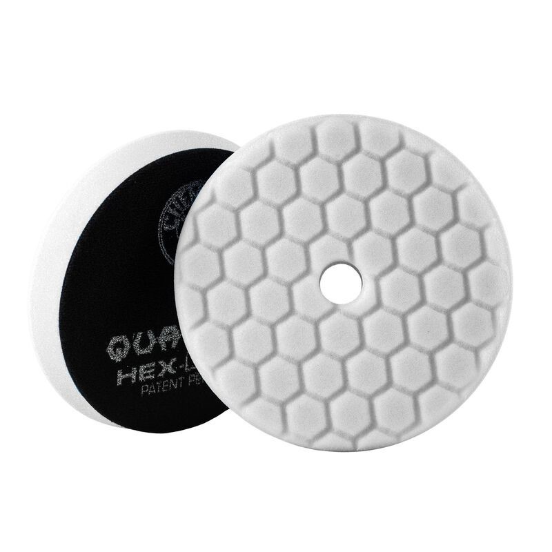 Chemical Guys 5.5in Hex-Logic Quantum White Light-Medium Polishing Pad