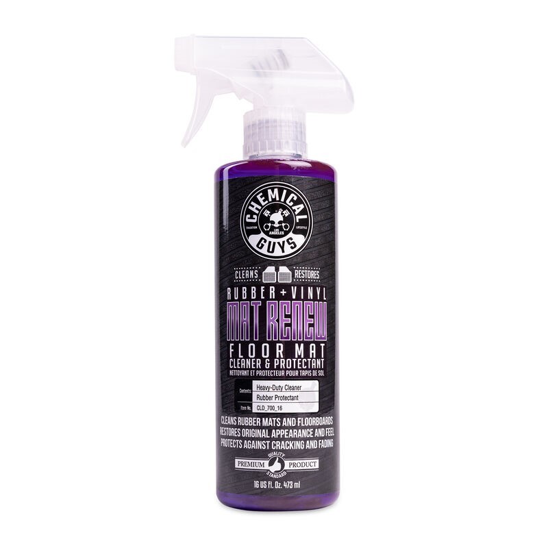Chemical Guys 16oz Mat ReNew Rubber and Vinyl Floor Mat Cleaner and Protectant