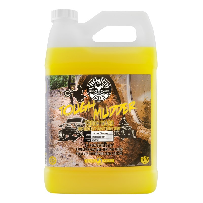 Chemical Guys 1 Gallon Tough Mudder Off-Road Truck and ATV Heavy-Duty Wash Soap