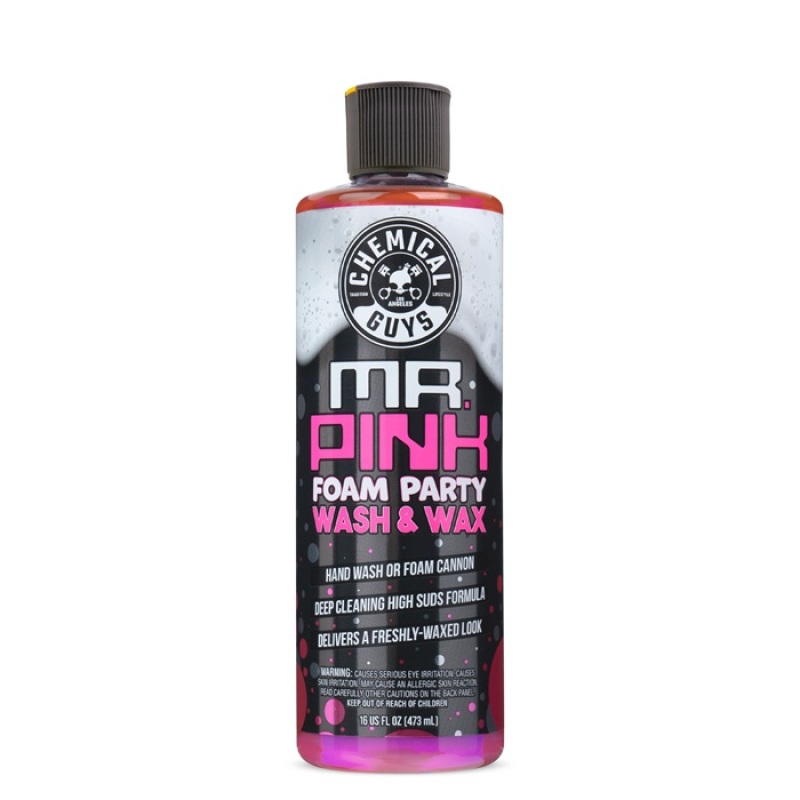 Chemical Guys 16oz Mr. Pink Foam Party Vehicle Wash Soap
