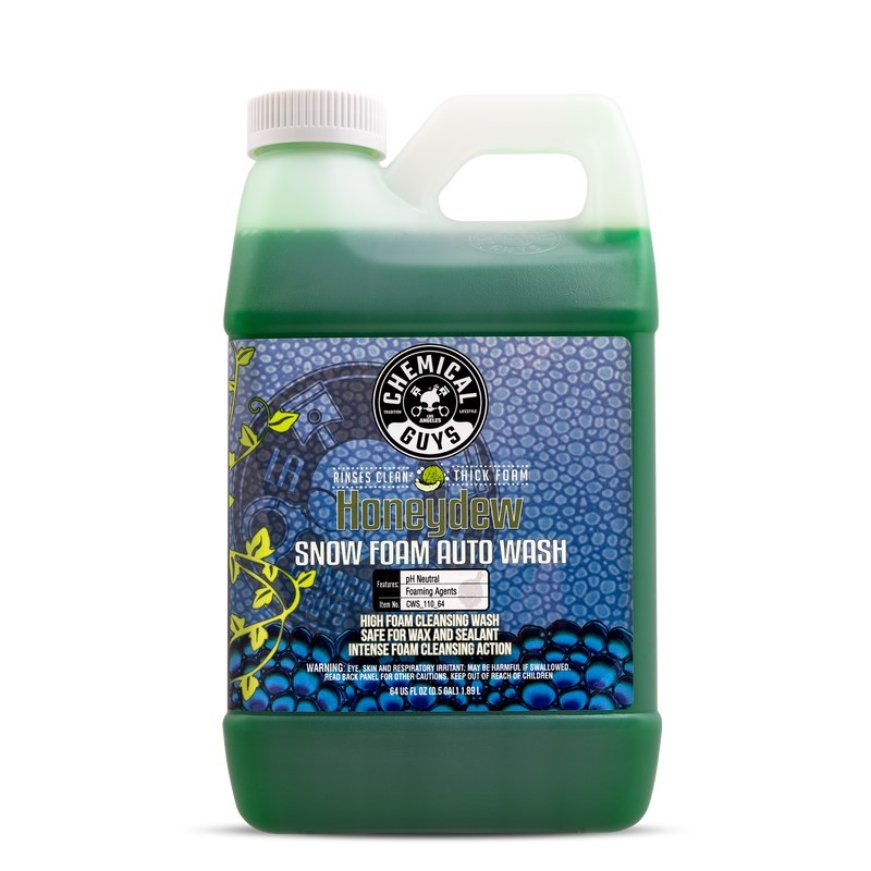 Chemical Guys 64oz Honeydew Snow Foam Auto Wash Cleansing Shampoo