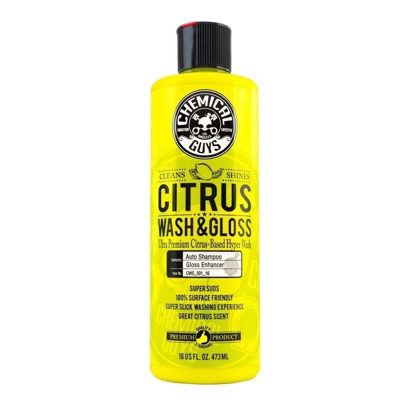 Chemical Guys 16oz Citrus Wash and Gloss Concentrated Car Wash