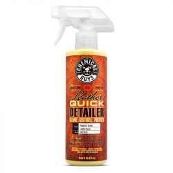 Chemical Guys 6-Pack Case 16oz Matte Finish Leather Quick Detailer Care Spray,
