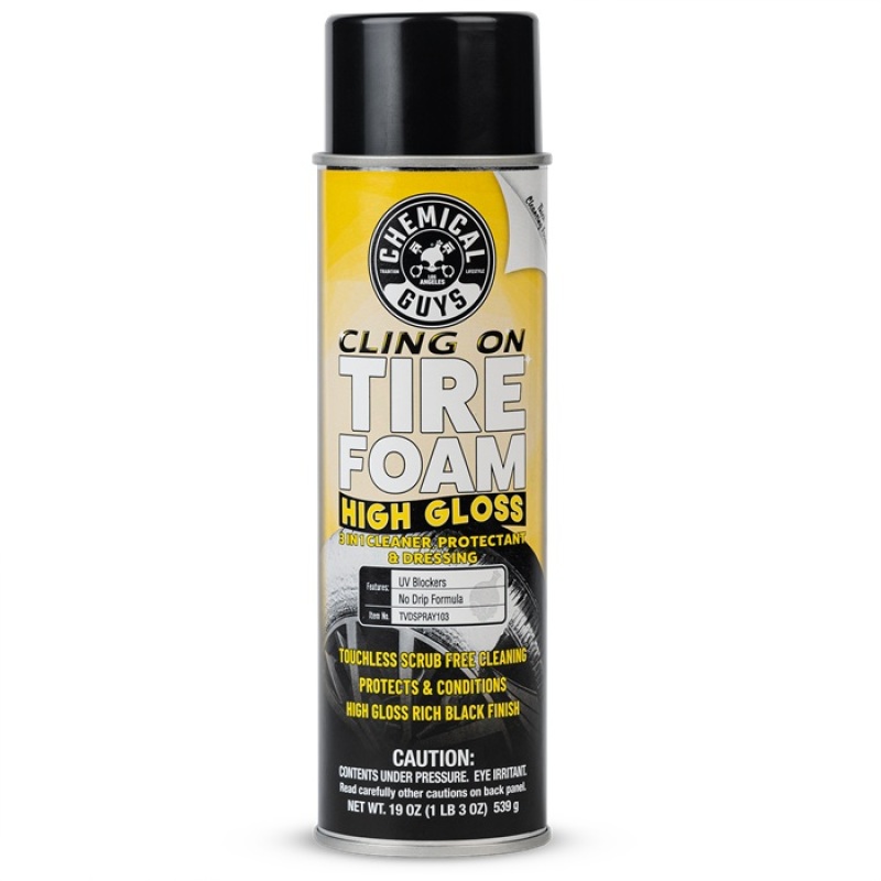 Chemical Guys Aerosol Cling-On High Gloss Tire Foam
