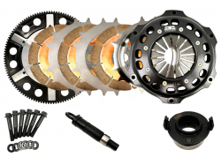 Competition Clutch Honda/Acura K-Series 184mm Triple Disc Ceramic Clutch Kit with Flywheel