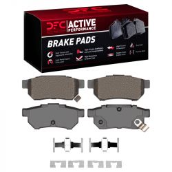 DFC 90-01 Integra/92-00 Civic Rear Active Performance Brake Pads and Hardware Kit
