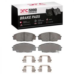 DFC 06-11 Civic Si Front 5000 Advanced Ceramic Brake Pads and Hardware Kit
