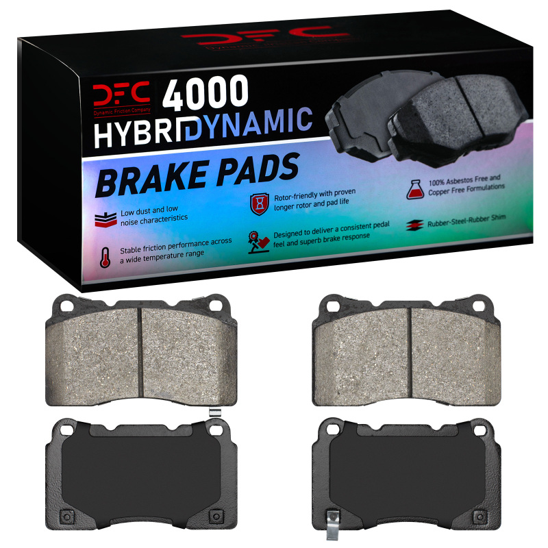 DFC 17-26 Civic Type-R Front 4000 HybriDynamic Brake Pads