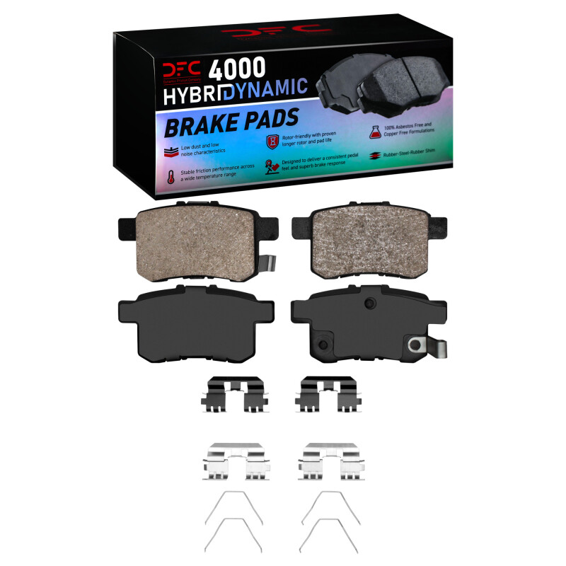 DFC 09-14 TSX/08-17 Accord 4000 HybriDynamic Rear Brake Pads