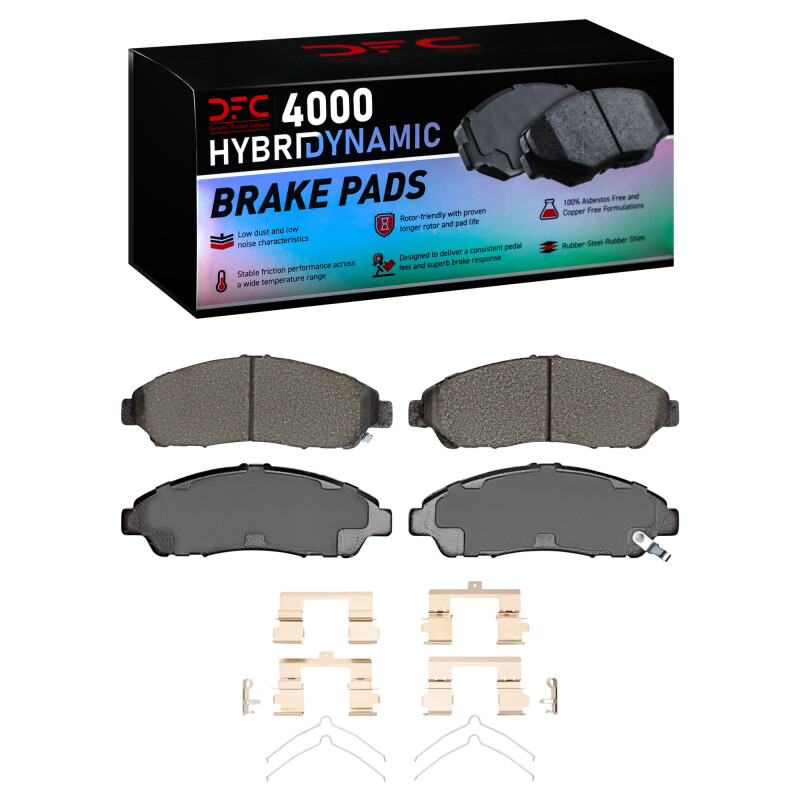 DFC 07-20 MDX/09-22 Pilot 4000 HybriDynamic Front Brake Pads and Hardware Kit