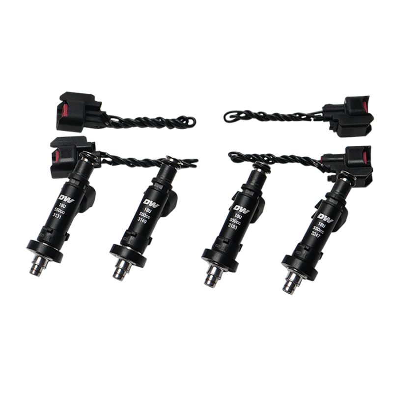 DeatschWerks 90-01 Integra/92-00 Civic OBD1/OBDII B/D/F/H-Series 550cc Fuel Injectors