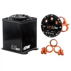 DeatschWerks 5.5L Modular Surge Tank for 1-3 Fuel Pumps