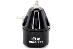 DeatschWerks Black DWR2000 -10AN Adjustable Fuel Pressure Regulator