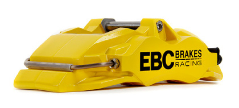 EBC 17-21 Civic Type R FK8 Yellow Apollo-6 Front Passenger Side Brake Caliper