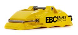 EBC 17-21 Civic Type R FK8 Yellow Apollo-6 Front Driver Side Brake Caliper