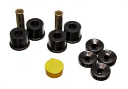 Energy Suspension 99-00 Civic Si Black Front Shock Bushing Set