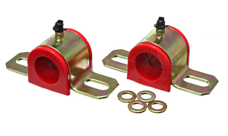 Energy Suspension Red Universal 35mm Polyurethane Greaseable Sway Bar Bushings