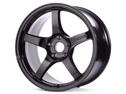 Gram Lights 57CR 18x9.5 +38 5x114.3 Glass Black Wheel